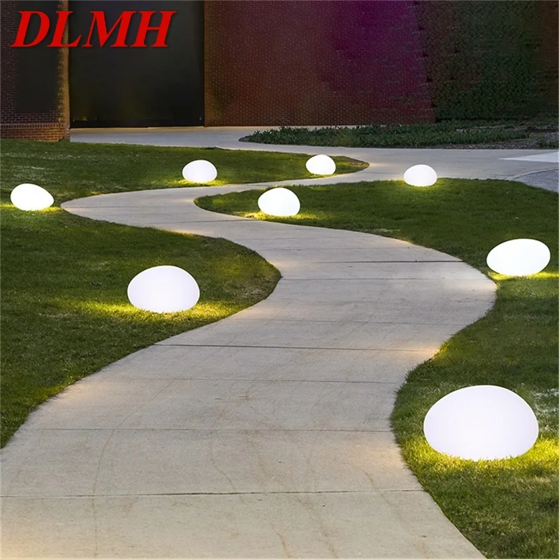 

DLMH Outdoor Lawn Lights Modern Creative Stones Garden Lamp LED Waterproof IP65 Decorative for Home