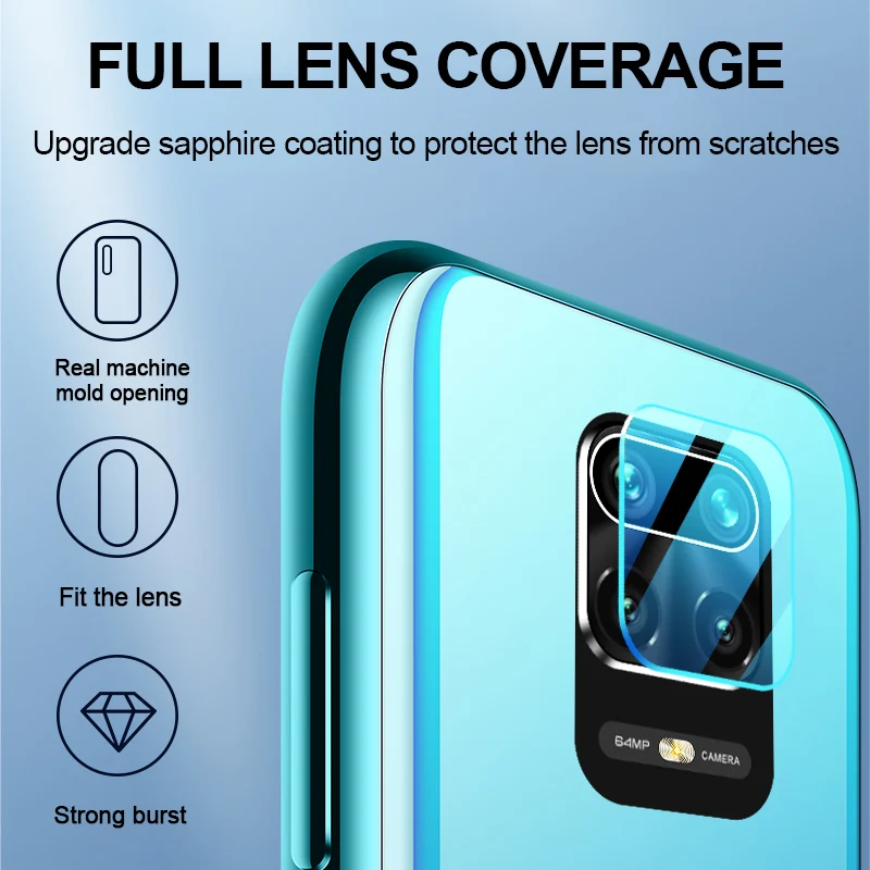 Tempered Glass for Xiaomi Poco X3 NFC M3 Pro Camera Lens Film  Cover Screen protector for Xiaomi poco x3 m3 f3 x3 pro Glass