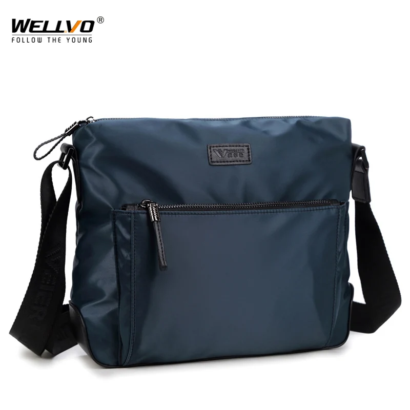 New Men\'s Shoulder Bag British Fashion Casual Style High Quality Design Multi-function Large Capacity Messenger Bag Men XA28C