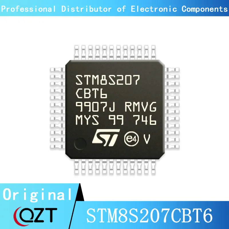 

10pcs/lot STM8S207 STM8S207CB STM8S207CBT6 LQFP-48 Microcontroller chip New spot