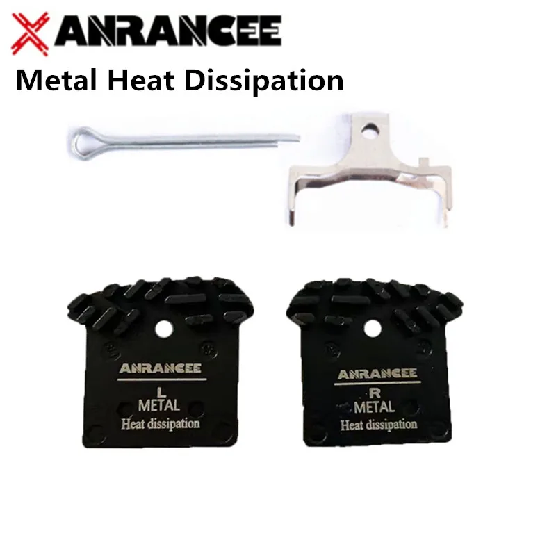 Anrancee Disc Brake Pad Resin Heat Dissipation Metal Heat Dissipation Compound Avid For Shimano M6100 M7100 M8100 R7020 M8020