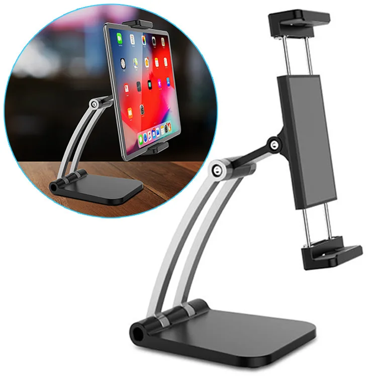 Foldable Height Angle Desktop phone Tablet Holder Stand Bracket for iPhone iPAD PRO 12.9 XIAOMI Tablet Desk support Mount