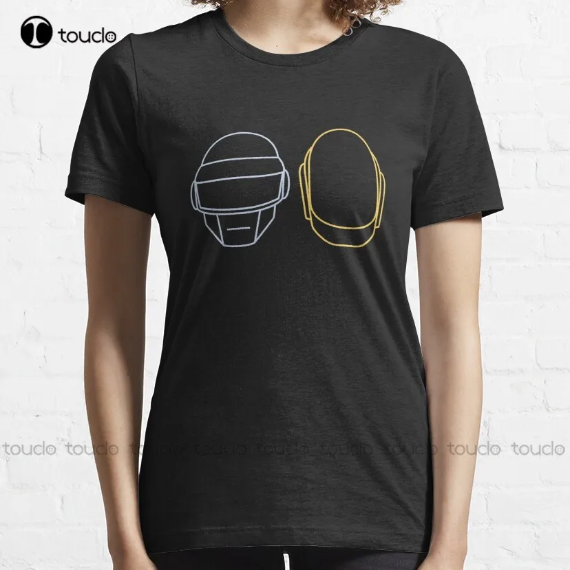 Daft Punk Classic T-Shirt Custom T Shirts For Men Custom Aldult Teen Unisex Digital Printing Tee Shirt Fashion Funny New Xs-5Xl