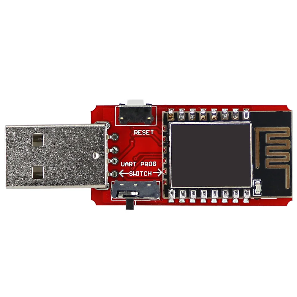 Модуль USB к ESP-12E, встроенная антенна, 2,4 ГГц, последовательный трансивер для Wi-Fi, отладка, программирование прошивки для ESP8266