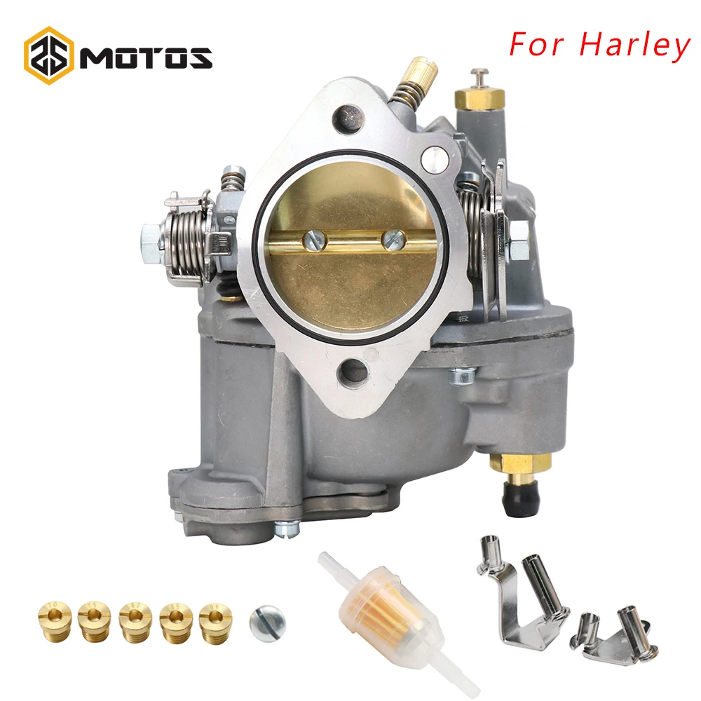 

ZS MOTOS Motorcycle Replace Carburetor For Harley Big Twin Super e & Sportster S&S Shorty Carb 11-0420 For Harley Carburetor