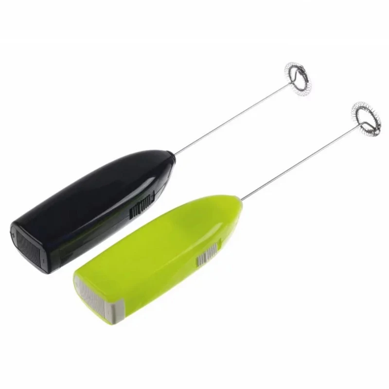 Pegangan Listrik Pembuat Kopi Frother Cappuccino Pengocok Telur Pengaduk Minuman Cokelat Panas Pengaduk Kopi Latte Foamer