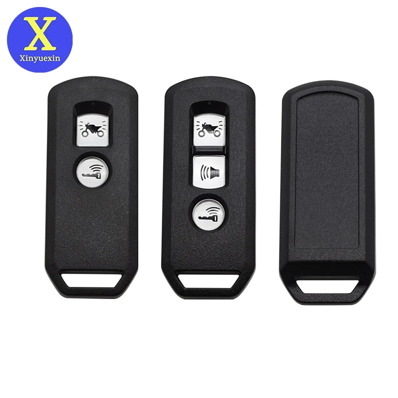 

Xinyuexin Remote Motorcycle Key Shell Case Fob for Honda PCX 125 150 HYBRID SIPER CUB C125 PCX ELETRIC FORZA 300 Key 2 3 Buttons