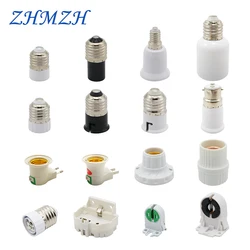 ZHMZH 2pcs/lot GU5.3 MR11 MR16 G4 Lamp Holder Converter E27 2G11 Lamp Base E40 E14 B22 Light Socket Adapter US EU Plug For LED