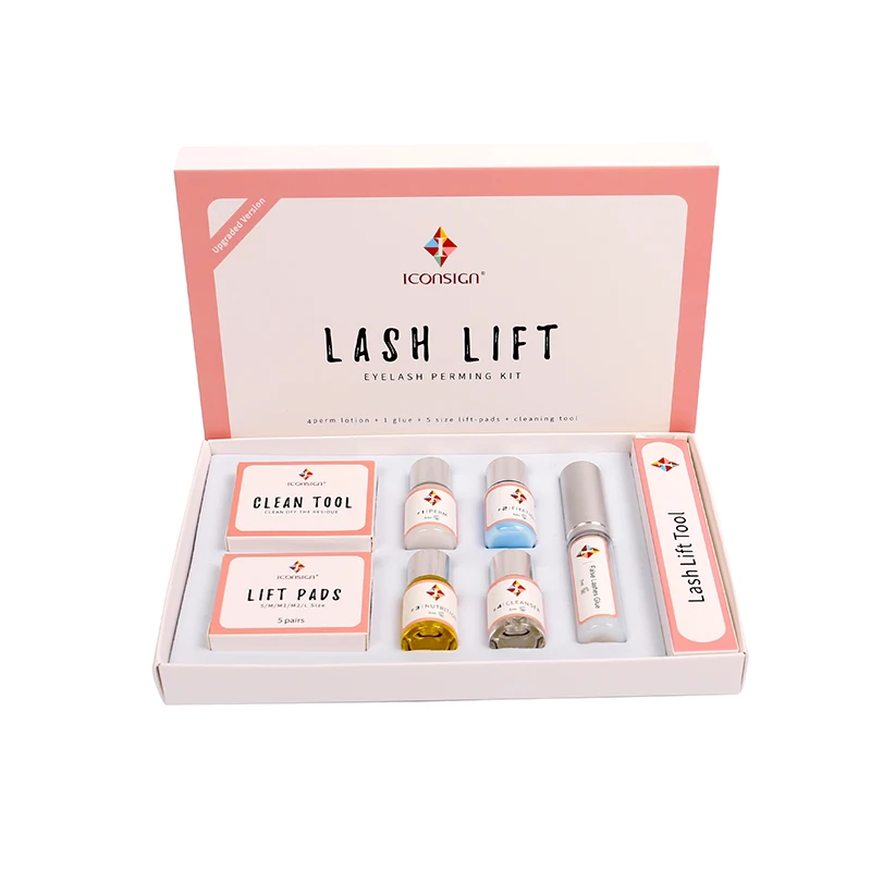 Get Stunning Eyes with ICONSIGN Lash Lift Kit and Calia Perm Eyelash Enhancer Professional Makeup Set