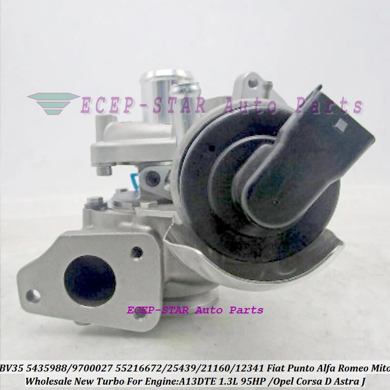 Turbo BV35 54359880027 54359700027 55225439 Turbocharger For Fiat Punto Alfa Romeo Mito For Opel Corsa Astra J A13DTE 1.3L 95HP