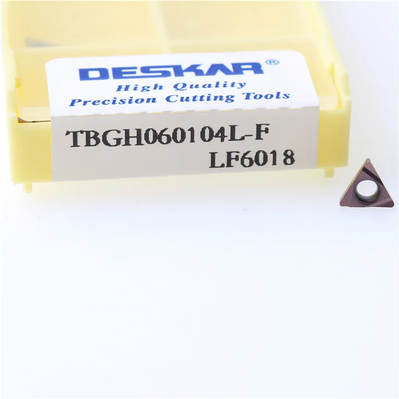 10 шт. TBGH060102L F TBGH060102L F TBGH060104L F LF6018 LF6018 для нержавеющей стали Расточная вставка CNC токарная резка карби