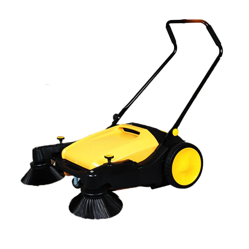 

Oil-Free Industrial Hand Push Sweeper Commercial Unpowered Road Sweeper Road Property Dust Scanner Vacuum Sweeper