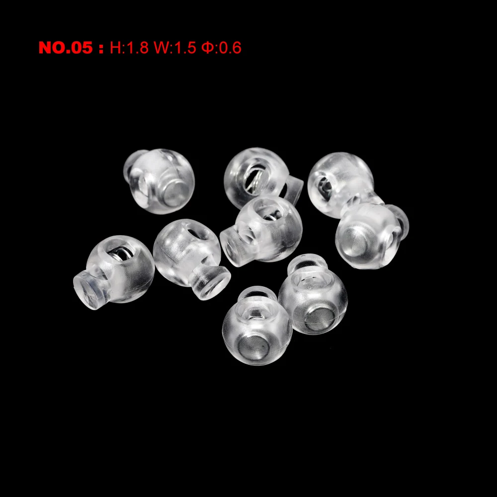 10pcs Cord Lock Plastic Stopper for DIY Jewellery Making