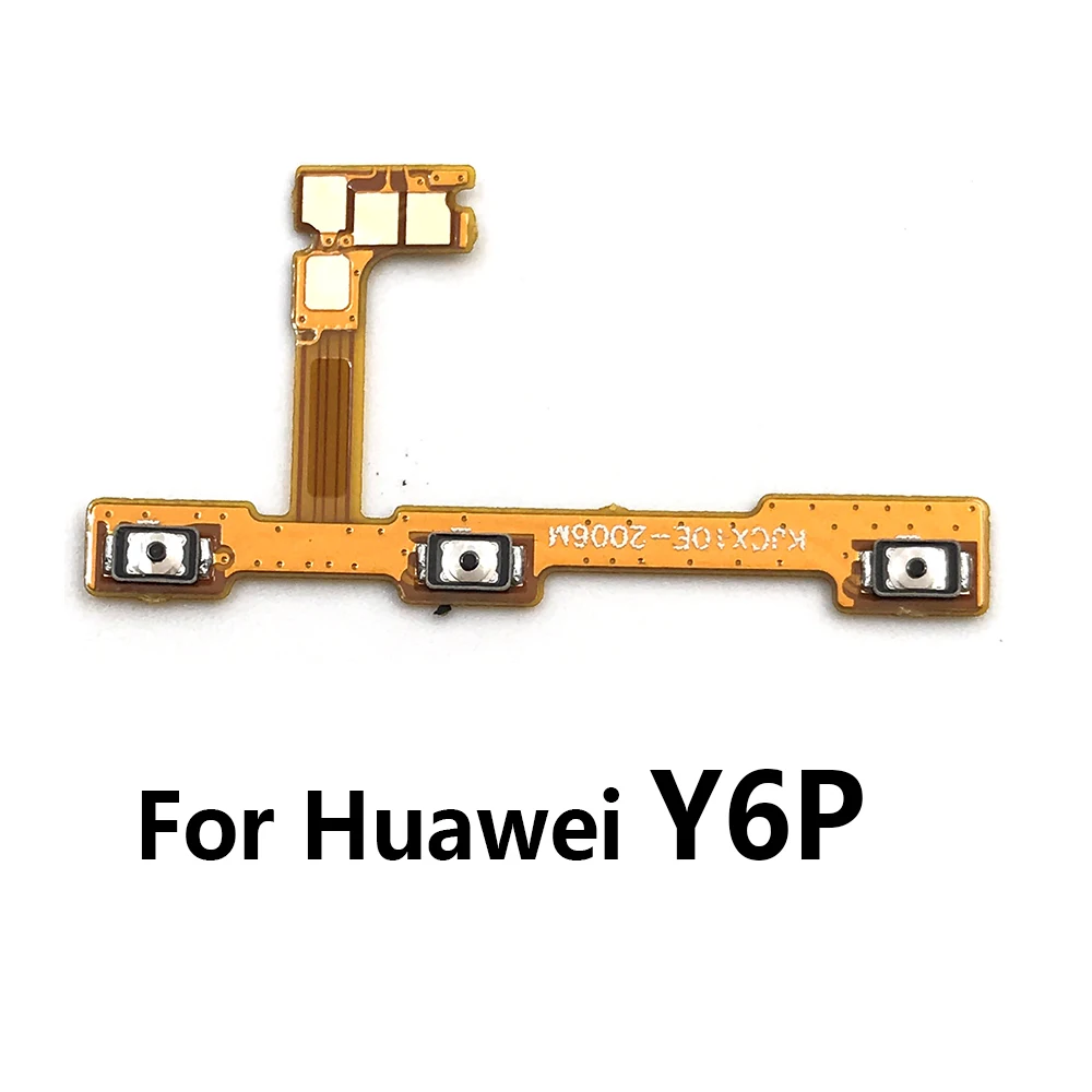 Power Volume Flex For Huawei Y9S Y6P Y8S Y8P Y7P Y6S P40 Lite 5G / P40 Lite E Power On Off Key Button Ribbon Cable Parts