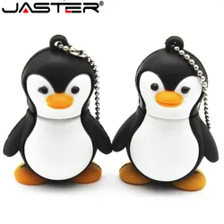 JASTER Lovely Penguin Animal 4GB 8GB 16GB 32GB 64GB Cartoon Memory Stick Pendrive Avenger Usb Flash Drive Gift