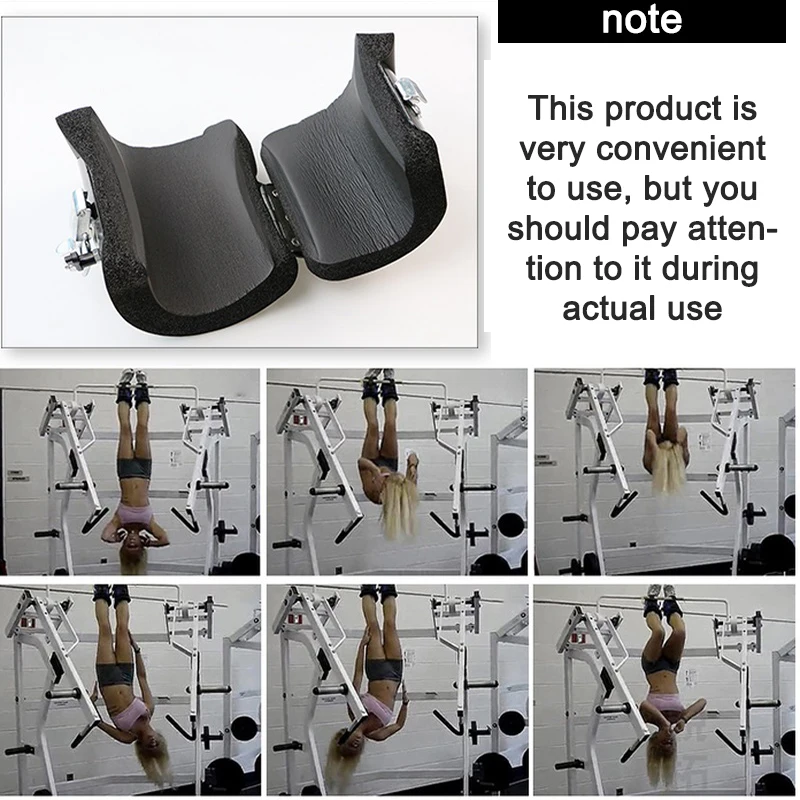 Anti Gravity Inversion Boots Therapy Hang Spine Chin Up for Gym Body Fitness Building Handstand Machine Upside Down Assisted