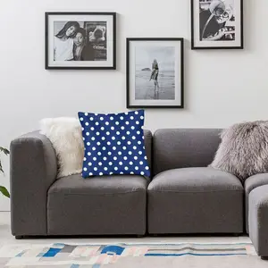 Schwarz -Weiß -Kugeln drucken Quadrat -Sofa -Kissenbezug dekoratives Haus Geometrische Popkunstkissen für das Sofa 10 Hauptverkäufe Papa Bälle Kleidung - №3