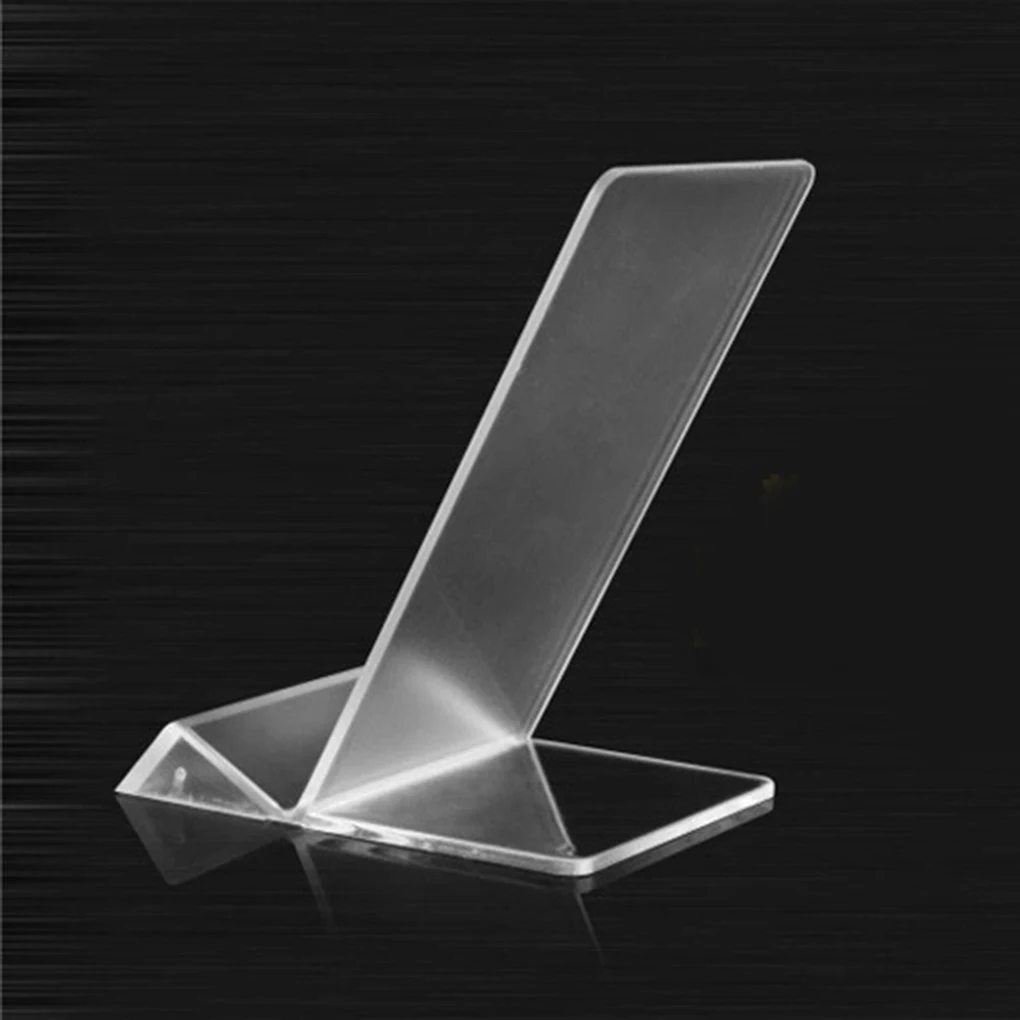 2022 Mới Acrylic Trong Suốt Điện Thoại Gắn Giá Đỡ Mini Di Động Giá Đỡ Đứng Cho Điện Thoại Di Động Màn Hình Hiển Thị