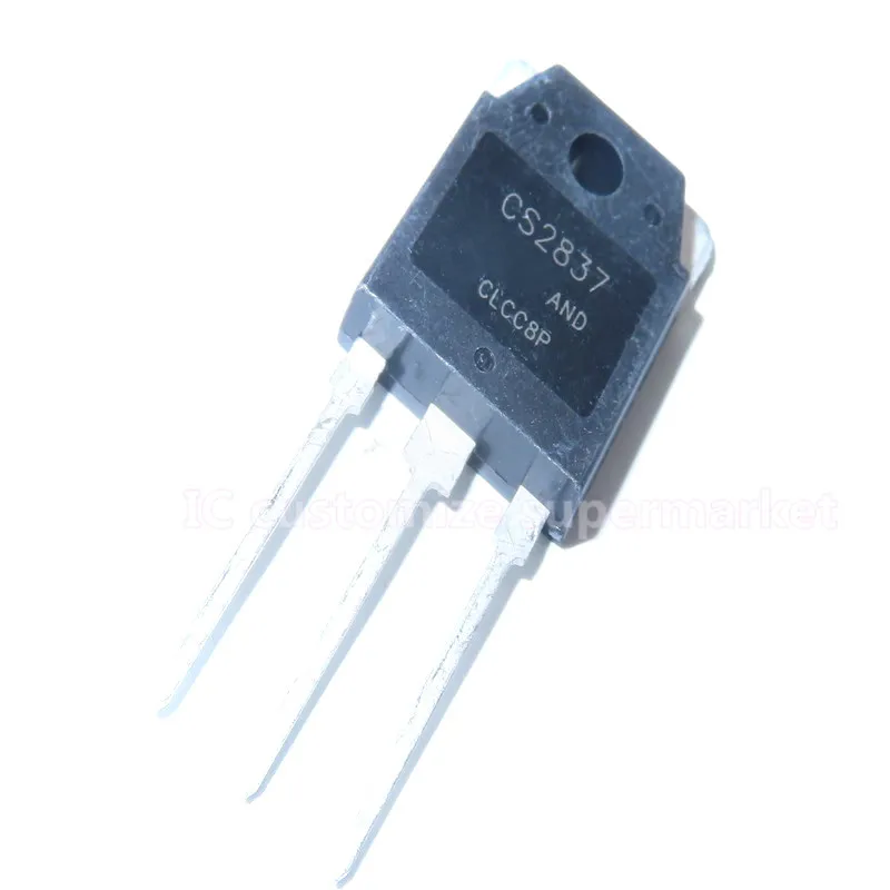 5PCS/LOT NEW CS2837 CS2837AND   TO-3P 500V 20A    Triode transistor