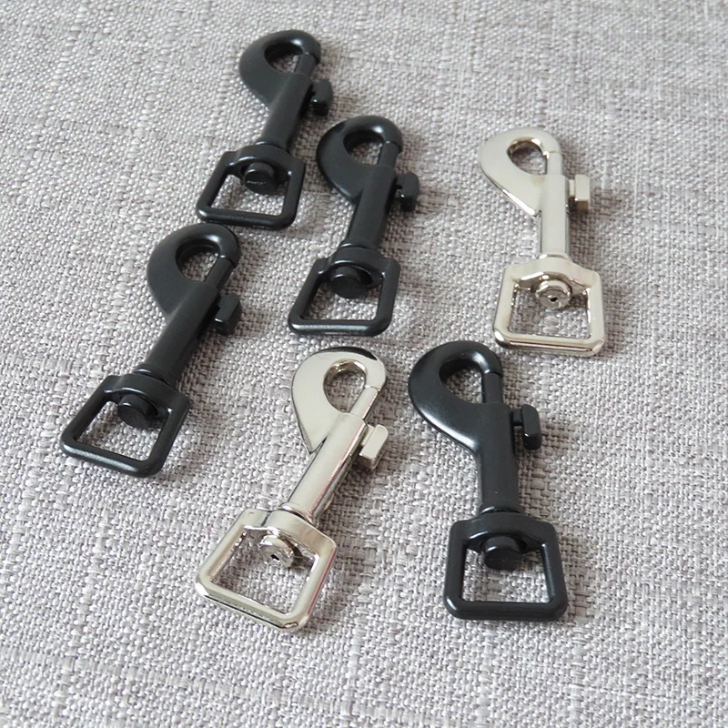 12mm Strong Nickle Metal Pet Leads Clip Hooks Clasp Hardware Buckle DIY Bag Dog Leash Belt Straps Snap Loop Sewing Accessory