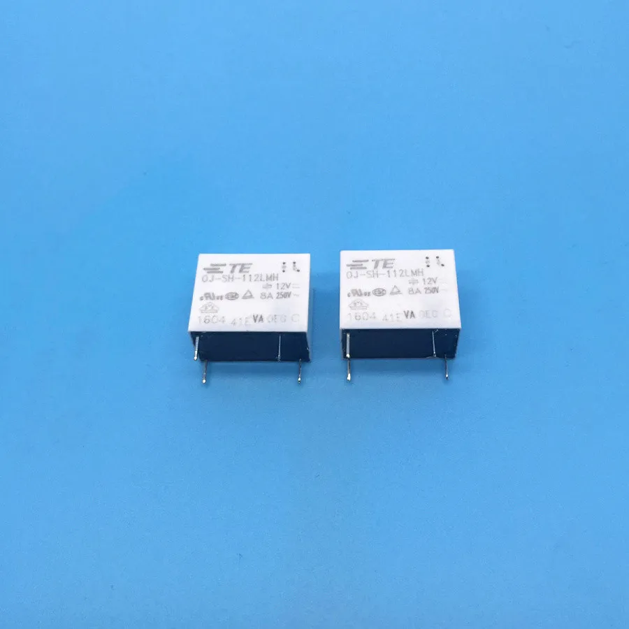 Реле OJ-SH-112LMH 12VDC 4pin 8A 250VAC