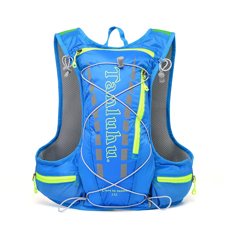 Lightweight Running Hydration Vest Backpack 15L Outdoor Trail Cycling Climbing Running Marathon Hiking Outdoor Sport Bag Pack XL