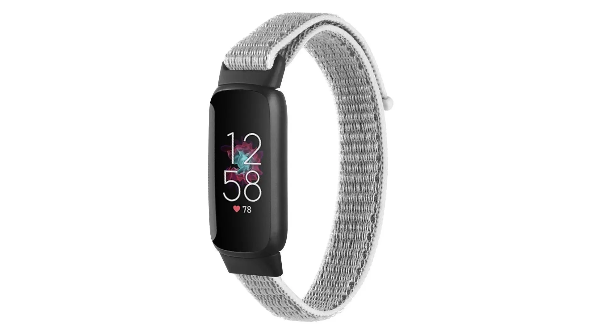 For Fitbit Luxe Nylon Hook Loop Watch Band Replacement Wristband Intelligent Wearable Accessories Silicone Watch Strap