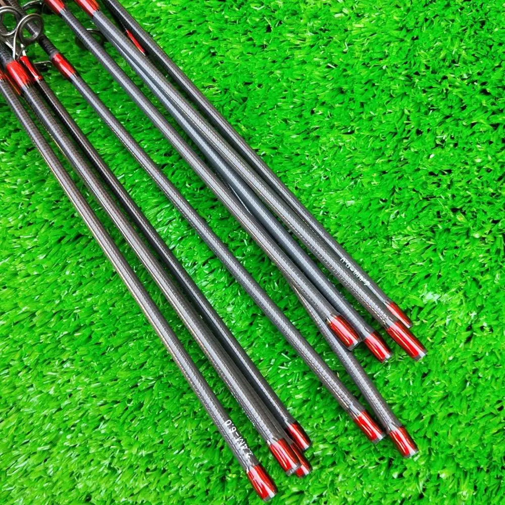 SEC01 2.1m 2.4m 2.7m Section 1 Replacing M Spinning Fishing Rod Repair Tip Top Section Rod Blanks 107cm 108cm 120cm 122cm 136cm