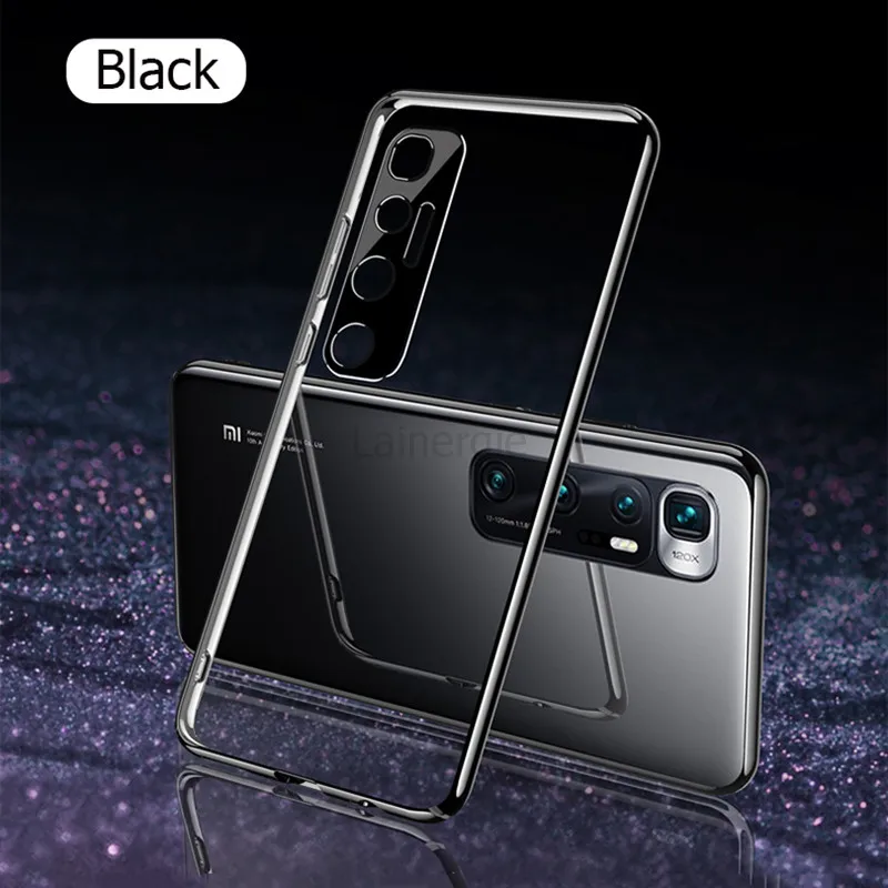 Case For Xiaomi Mi 10 Ultra Luxury Plating Soft Clear Phone Cover For Xiaomi Mi 10 Ultra Mi10 Ultra Mi10Ultra Phone Cases