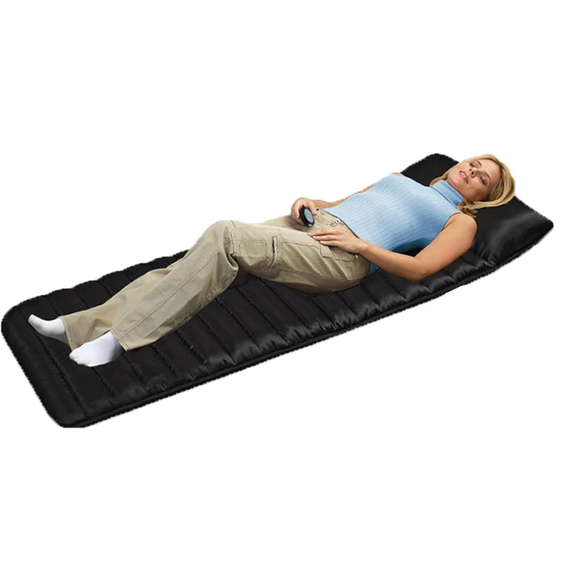 

Full-Body Household Tourmaline Massage Mattress Heating Vibrating Head Neck Electronic Massage Therapy Massager Bed Cushion