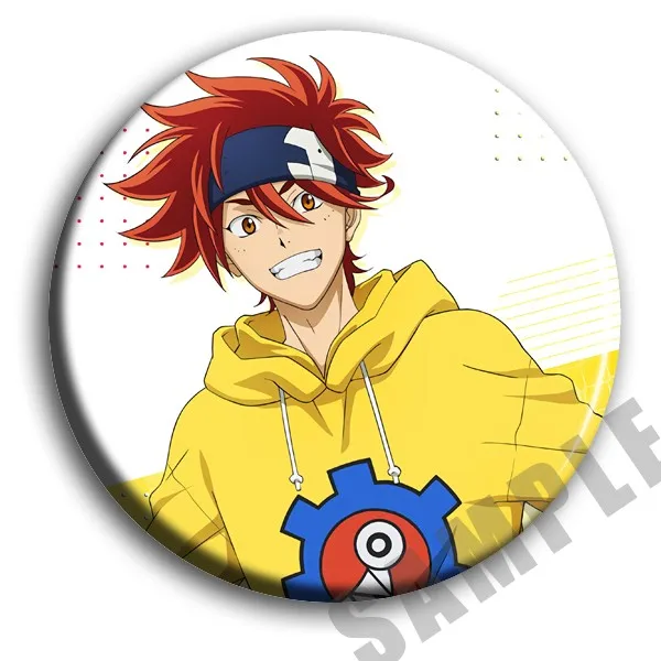 animation Anime SK8 The Infinity Iron Brooch Reki Kyan Langa Hasegawa 58mm badge pin