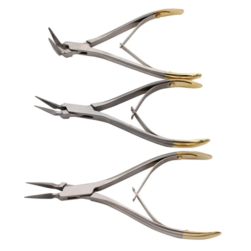 Dental Root Fragment Minimally Invasive Tooth Extraction Forcep Tweezers Curved Maxillary And Mandibular Tooth Pliers