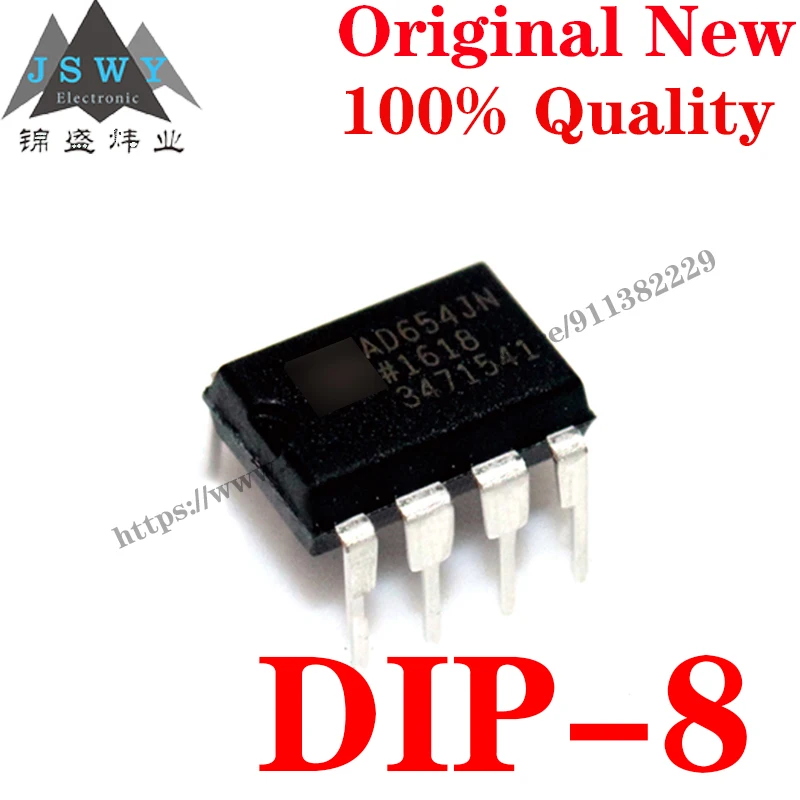 10~100 PCS AD654JNZ DIP-8 Semiconductor Management IC Voltage/Frequency Converter IC Chip with for module arduino Free Shipping