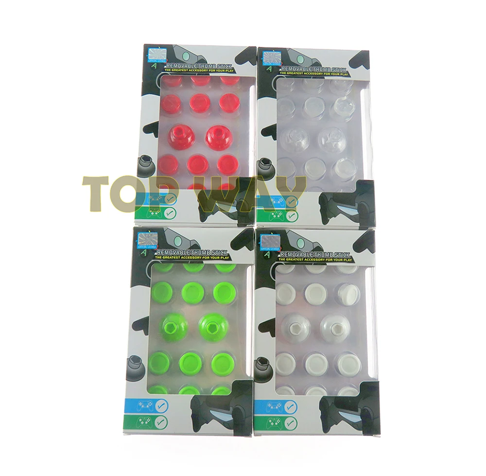 1 ชุดสําหรับ Xbox One Slim เปลี่ยน 8 in 1 14 in 1 ที่ถอดออกได้ Thumb Stick Jelly Analog Thumbstick Cap สําหรับ PS4 slim pro Controller