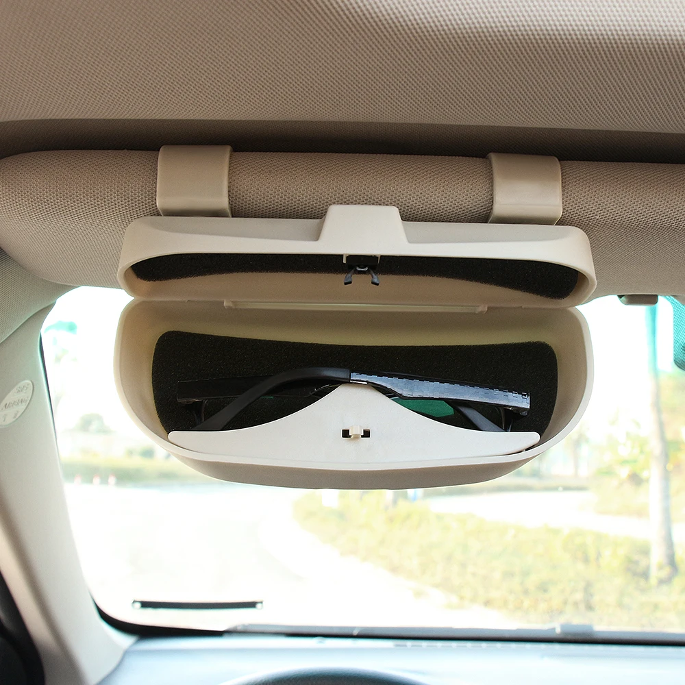 Car Glasses Box Storage Holder for peugeot 207 lexus is vw beetle audi b9 subaru  forester renault megane 2 w204 peugeot 307