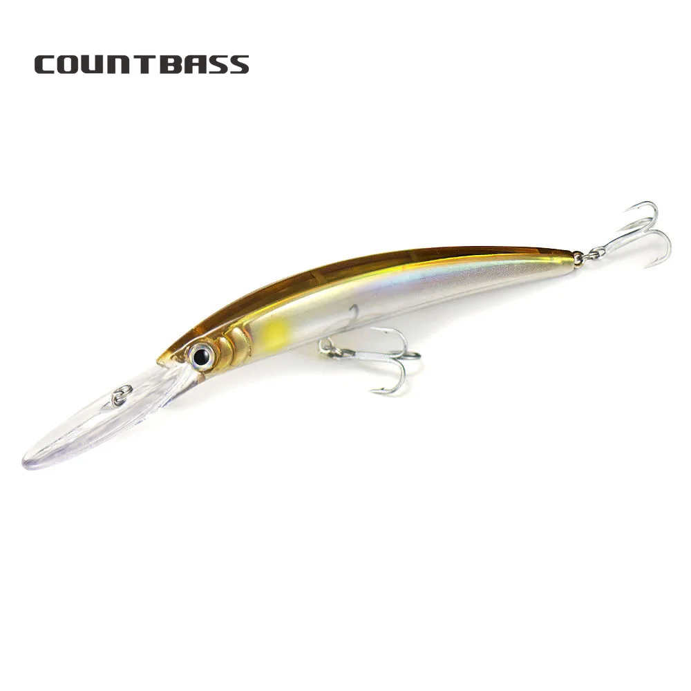 

110mm 15.6g Floating Minnow Countbass Wobblers Angler's Lure for Fishing Diving Depth 2.5-3m Hardbait Jerk Baits Leurre