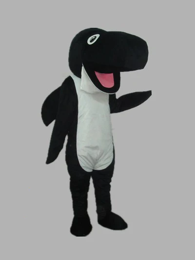 Fashion Design Black big nose Whale Mascot Costume Adult Birthday Party Fancy Dress Halloween Cosplay Outfits Clothing Xmas