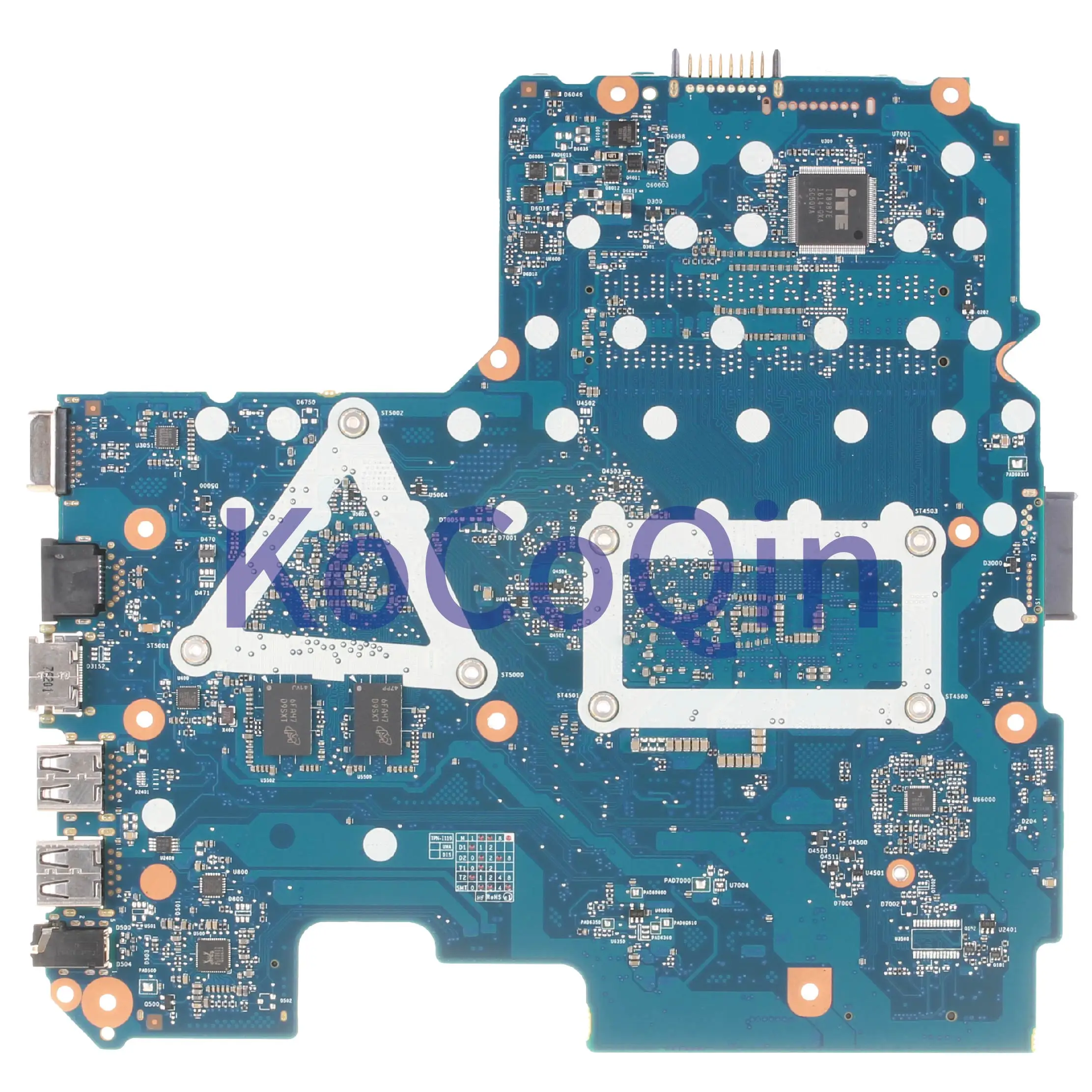 KoCoQin Laptop motherboard For HP Pavillion 14-AM 14-AC I7-6500U Mainboard SR2EZ 6050A2822501 858033-001 216-0864032