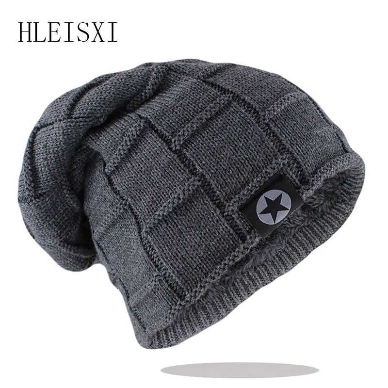 New Unisex Beanie Hat Knit Wool Warm Winter Hat Thick Soft Stretch Hat For Men And Women Fashion Outdoor Skullies Beanie Sale