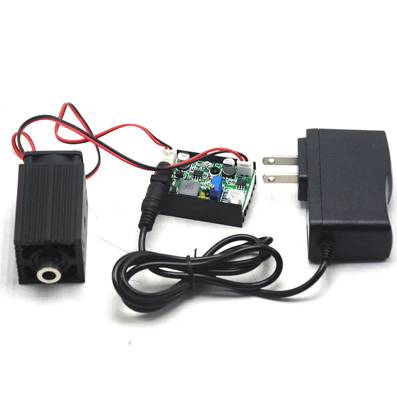 With 12v Adapter Adjutable 850nm 1W 1000mw IR Infrared Dot Laser Diode Module With TTL Driver & Fan