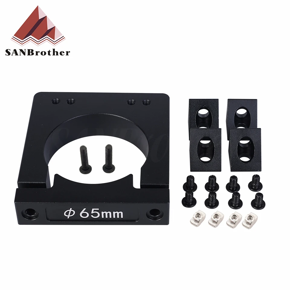 

Opensource Router Spindle Mount Kit 52mm 65mm 71mm 80mm Diameter For Makita RT 0700C Router CNC C-BEAM Machine DIY Parts