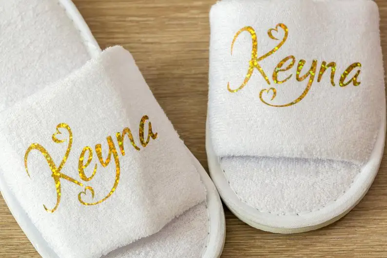 Personalised sisiter of bride Open Toes slippers bride Wedding Slippers,Bridesmaid Gift,custom mother of the groom bridal party