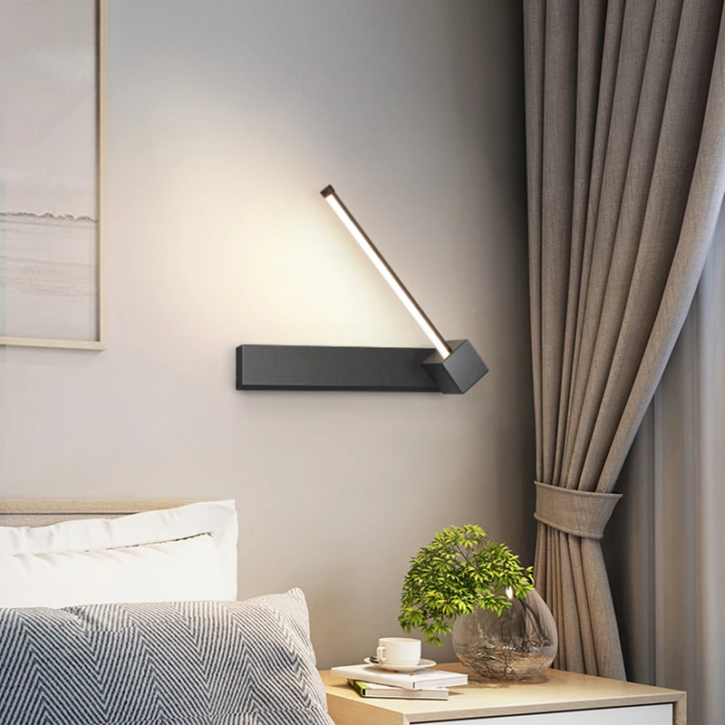 

Creative Simple Wall Lamp Design white black Indoor LED wall light Bedroom Living Dining Room Corridor Hotel Coffee Shop Nordic
