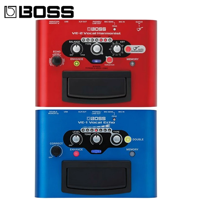 Boss Ve-1/ve-2 Vocal Echo Harmonist Effects Processor Stompbox Guitar Pedal  - Guitar Effects - AliExpress