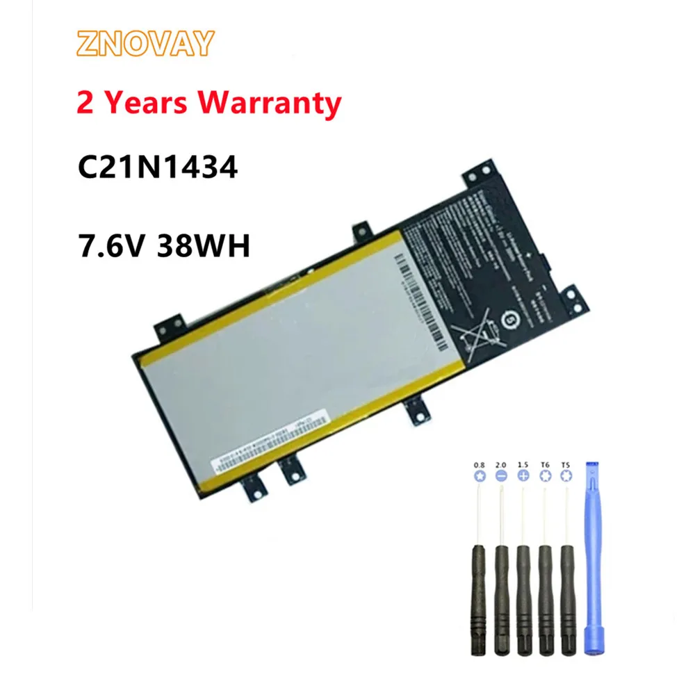 

ZNOVAY C21N1434 0B200-01540000 7.6V 38WH Laptop Battery