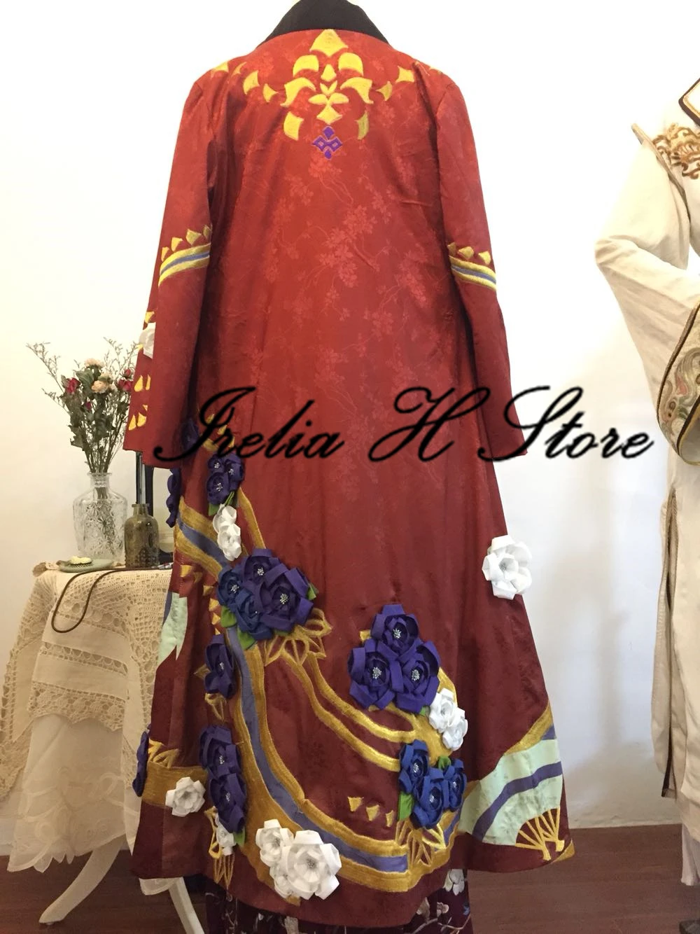 Irelia H Store Final Fantasy XIV FF14 Fuga Haori Hakama Cosplay Costume Custom made/size