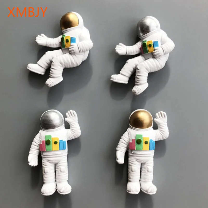 3D Refrigerator Magnets Sticker Resin Fridge Magnet Astronaut Model Star Pilot Children Kids Home Decoration Gift