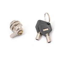 1 Set Mini Cam Lock With Keys For Tool Box Zinc Alloy Drawer Cam Locks Mailbox Cabinet Box Lock