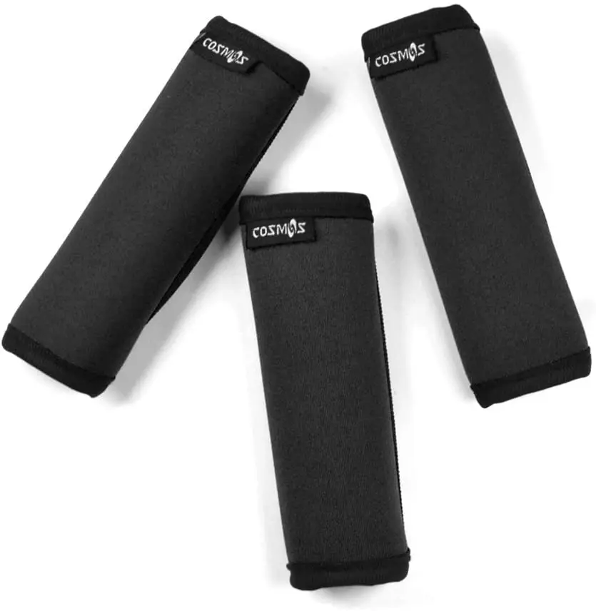 3 PCS Black Color Comfort Neoprene Handle Wraps/Grip for Travel Bag Luggage Suitcase