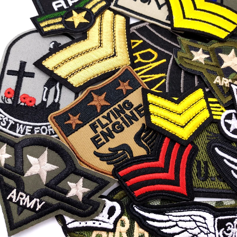 26Pcs/Lot Love Patch Ebroidered Applique Fabric Garment Apparel Accessories Embroidery Badges